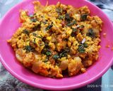 A picture of step 5 of Paneer Bhurji.