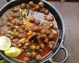 A picture of step 1 of Delhi Style PaneerBhature /Amritsari Chole /Chutney wale pyaaz aur Dahi #Thetravelexpress.
