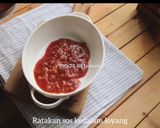 Gambar langkah 2 resipi Mozzarella chicken.