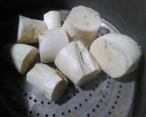 Foto langkah ke 3 dari resep Gethuk Singkong Merah Putih.