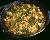 A picture of step 3 of Broccoli rabe rice.