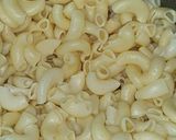 A picture of step 1 of Chifferi -continental dinner in my Desi videsi mix style.