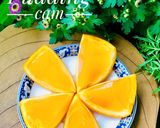 Hình bước làm 1 của món Ăn dặm- pudding cam, thạch cam mix sữa chua