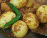 A picture of step 5 of Egg curry.