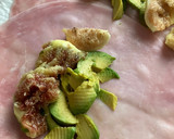 Foto del paso 7 de la receta: Wraps rápidos para cenar, de jamón cocido, con aguacate e higos