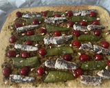 Foto del paso 14 de la receta Coca de Sardinillas y Cerezas con Salsa de Albahaca!!!!!