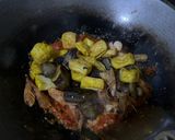 Foto langkah ke 4 dari resep Sambal Udang Tahu & Terong.