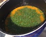 Une image de l'étape 1 de Bouillon ail curry et persil à l huile d olive.