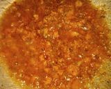 A picture of step 4 of Crushed Green matar (choliya).