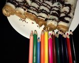 A picture of step 3 of Chocolate roll.