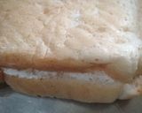 A picture of step 2 of Malai sandwich.