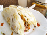 Tacos con verduras y carne