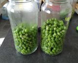 Une image de l'étape 2 de Conserve de petit pois.