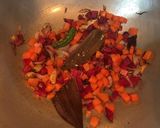 A picture of step 2 of Red soup.
