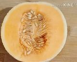 A picture of step 1 of Musk Melon Milk Shake.