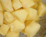 A picture of step 1 of Pawpaw and banana delight.