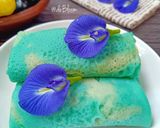 Foto langkah ke 7 dari resep 969. Dadar Gulung Biru Telang, Tanpa Santan, Praktis & Ekonomis.