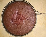 A picture of step 6 of Chocolate Red cake😋.