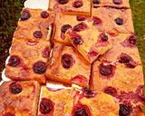 Pas rețetă Brownies cheesecake cu vișine 3 fotografie