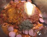 A picture of step 2 of Easy Sausage with Rice.