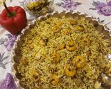 عکس مرحله 1 از دستور میگو پلو بوشهری😋