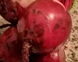 Une image de l'étape 2 de Poire pochée betterave chocolat noir.
