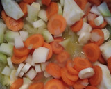 Zöldséges krumpligombóc leves recept fázis 1 fotója