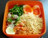 รูปขั้นตอนการทำที่ 7 ของ ก๋วยเตี๋ยวสุโขทัย #นิสชิน..กินกับอะไรก็อร่อย