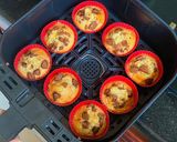 Hình bước làm 3 của món Bánh muffin chuối nồi chiên không dầu (nckd)
