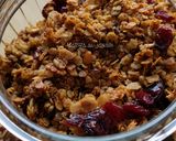 A picture of step 5 of Healthy Granola.