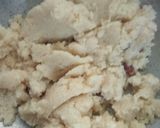 A picture of step 4 of Suji ka Sheera.