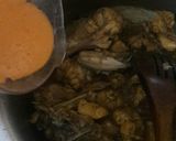 A picture of step 4 of Chicken karahi.