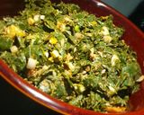 A picture of step 5 of Moringa salad.