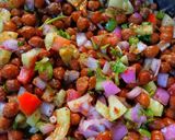 A picture of step 3 of Kala Chana (Chaat).