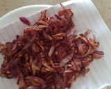 A picture of step 1 of Mutton Quorma.