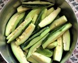 A picture of step 1 of Kancha Aam diye Potoler Chorchori (Parwal Curry with Raw Mango - Bengali Style).
