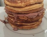 Foto del paso 10 de la receta Tarta de tortitas americanas y chocolate