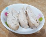 รูปขั้นตอนการทำที่ 1 ของ อกไก่ฝอยกรอบๆ