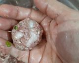 A picture of step 3 of Mutton Kofta.