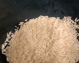 A picture of step 1 of Mushrooms and Mixed Vegetables Pulao.