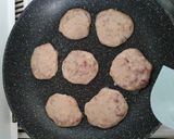 Φωτογραφία βήματος 4 της συνταγής Μίνι pancakes φράουλα-μπανάνα για παιδάκια