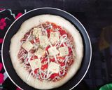 Foto langkah ke 5 dari resep Pizza teflon.
