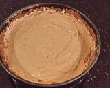 A picture of step 10 of Chocolate / Rasberry / White Chocolate No Bake Cheesecake.