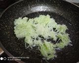 A picture of step 1 of Lauki Burfi.