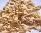 Házi  tagliatelle (metélt) recept fázis 3 fotója
