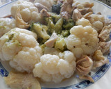 Foto del paso 4 de la receta: Ensalada templada de coliflor y brecol