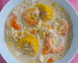 Foto del paso 5 de la receta: De re"chupe"te de pollo y langostinos