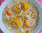 Foto del paso 5 de la receta: De re"chupe"te de pollo y langostinos