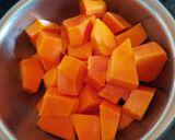 पपईफ्रुट सलाड (papyafruit salad recipe in marathi) रेसिपी स्टेप 1 फोटो 
