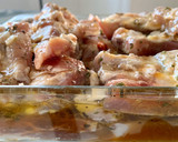 Foto del paso 1 de la receta: Costillas con salsa de naranja, granada y jengibre